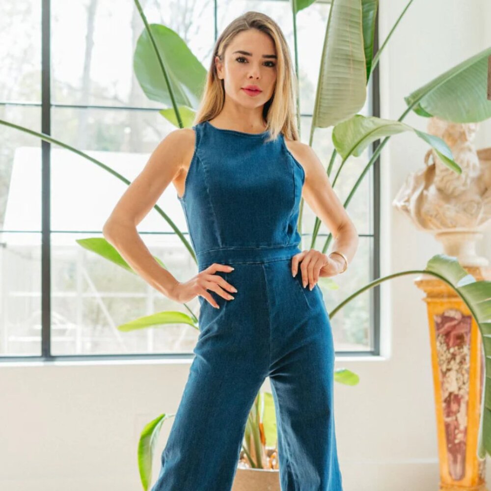 Denim Jumpsuit